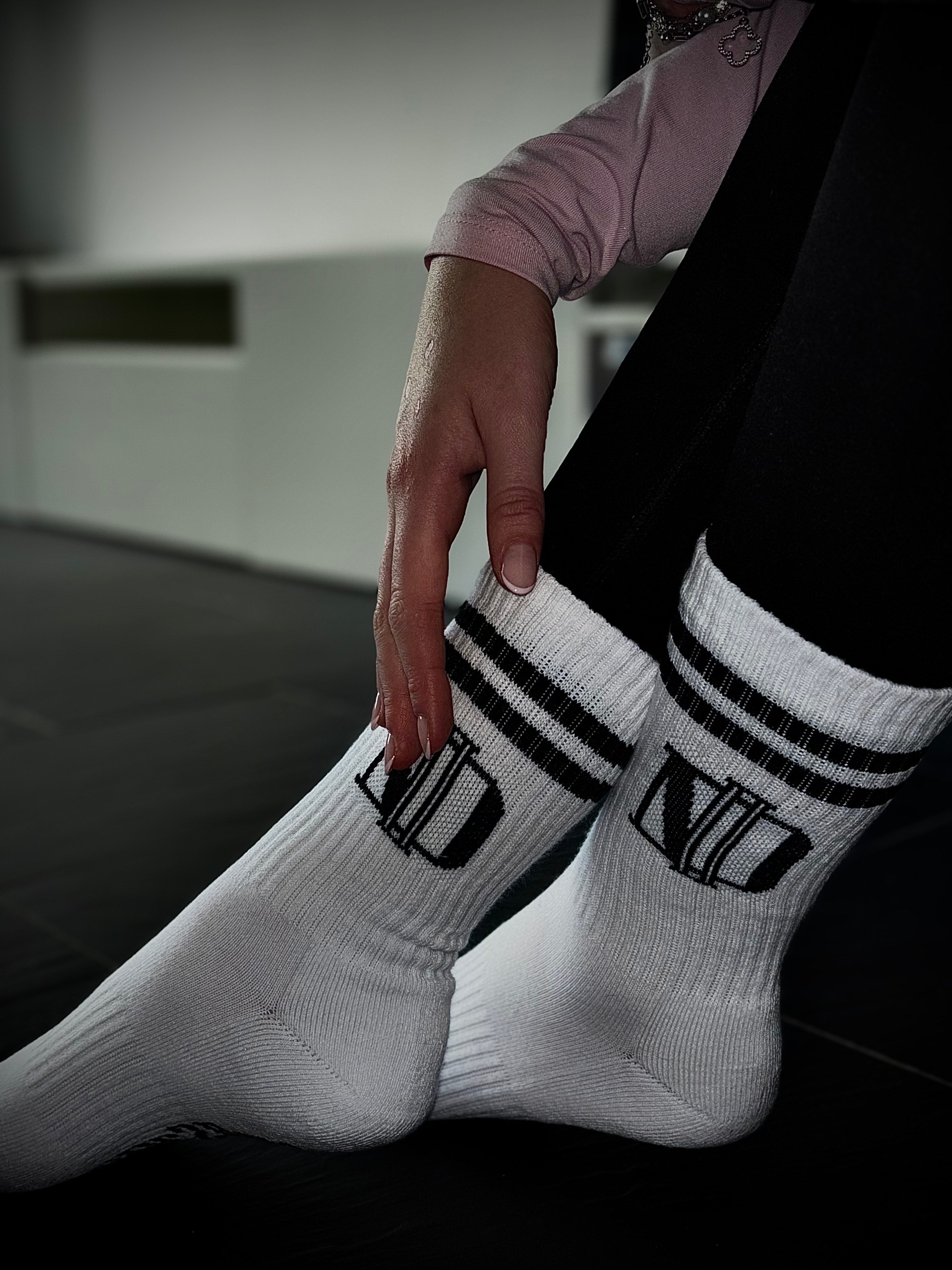 Never2Done Crew-Socken lang